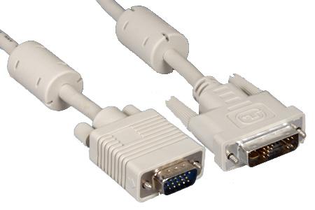 DVI-A to D-Sub cable