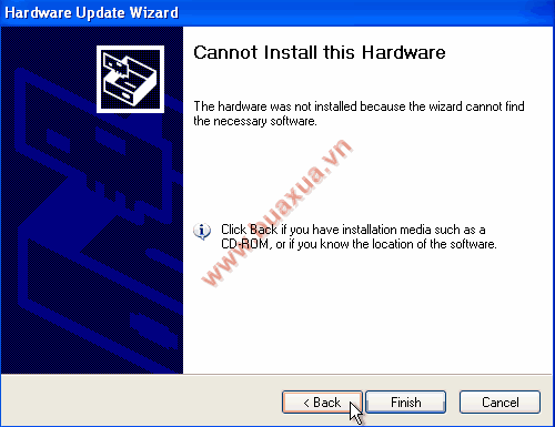 Cannot Install this Hardware