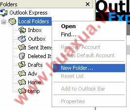 Tạo thêm các Thư mục (Folder) để chứa các loại Email khác nhau
