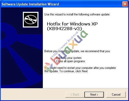 Cài đặt Microsoft Windows Installer