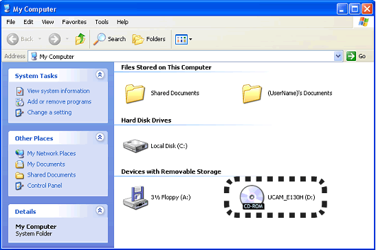 truy cập vào ổ dĩa CD và chạy File cài đặt bằng cách nhấn đúp chuột vào File setup.exe