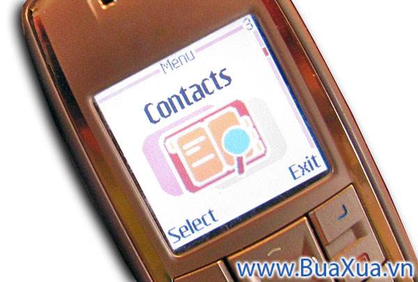 Sử dụng Danh bạ - Contacts để lưu thông tin trên điện thoại cơ bản