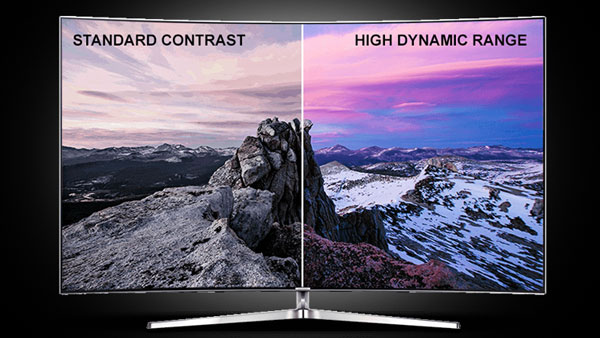 Công nghệ HDR - High Dynamic Range sẽ giúp cho Tivi có hình ảnh rực rỡ hơn