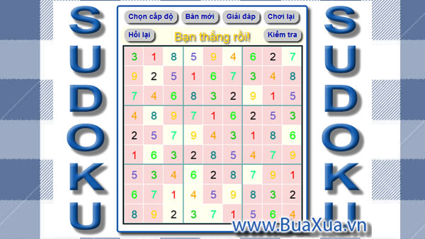 Sudoku là một loại trò chơi trí tuệ giúp phát triển trí thông minh